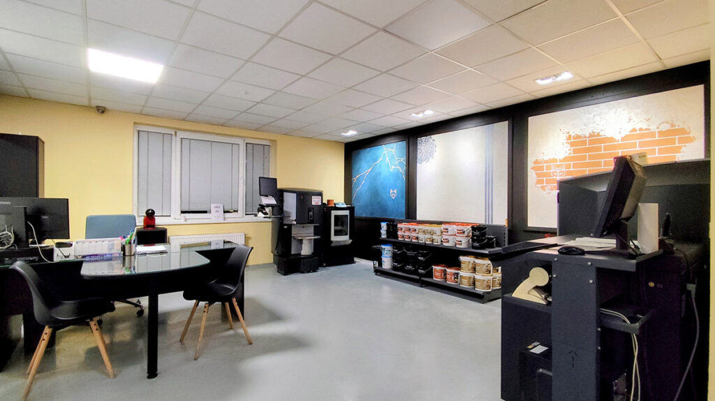 Oddelenie farby, laky a omietky